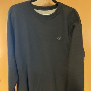Champion Black Crewneck